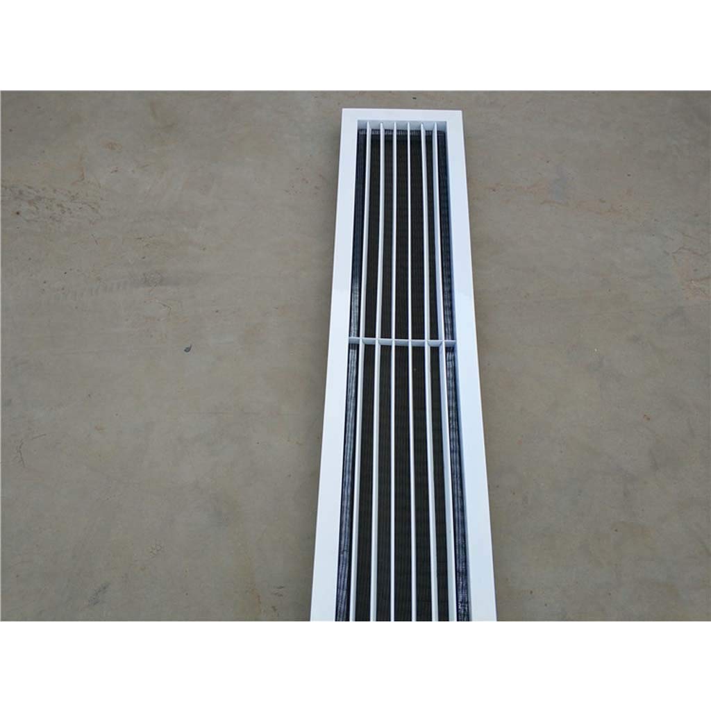 Griglia di Ventilazione- Griglia di Copertura per Bocchetta di Aerazione in Lega di Alluminio, Griglia Anticorrosiva Regolabile, Adatta per Casa, Condizionatore d'Aria, Sala Macchine