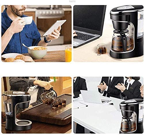 GaoF Elektrische Kaffeemaschinen 10 Tassen Programmierbare Smart Drip Kaffeemaschine Brühmaschine mit Glaskaraffe LED… – Bild 7