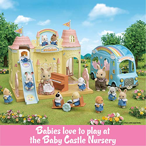 Calico Critters Nursery Friends Set, Collectible Doll Playset with 3 Figures and Accessories Included - Image 5