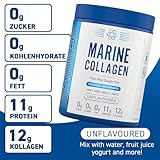 Applied Nutrition Marine Collagen - Kollagen Pulver aus Hydrolysiertem Kollagenprotein für Gesunde Haut, Haare, Nägel (300g (Pack of 1), Unflavoured)