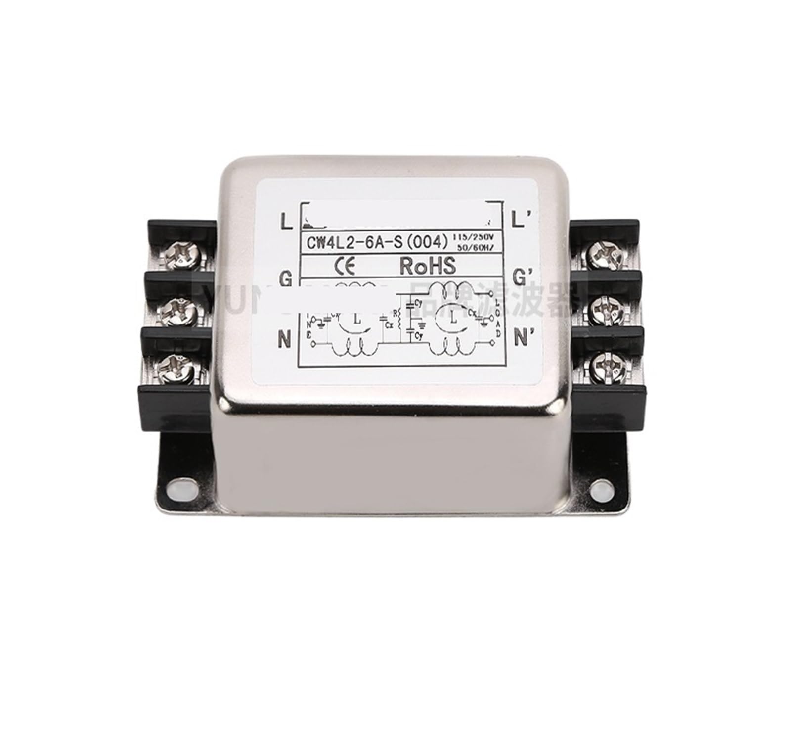 ETPBRIMSF CW4L2-3A-S Dual-stage enhanced power filter 220V anti-interference AC single-phase purifier(CW4L2-6A-S 004)