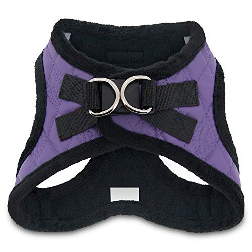 Voyager Step-In Plush Dog Harness by Best Pet Supplies, Step In Vest Harness for Small and Medium Dogs Soft Plush - Image 2
