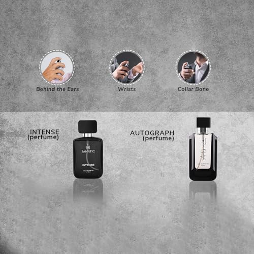 Image of Fanatic Autograph 100ml Unisex Eau De Parfum Luxury Long Lasting Scent Spray with Fresh Fragrance
