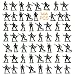 Kicko Army Toy Soldiers Action Figures - Assorted - 144 Pack Deluxe - for Children, Boys, Girls, GI Joes, Parties, Party Favors