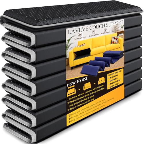 LAVEVE Heavy Duty Couch Cushion Support Board for Sagging Sofa, 27''x81'' Extra Thick Solid Wood Under Couch Insert with Anti-Slip Dots, Perfectly Fix and Protect Oversized Sofa, Extend Couch Life