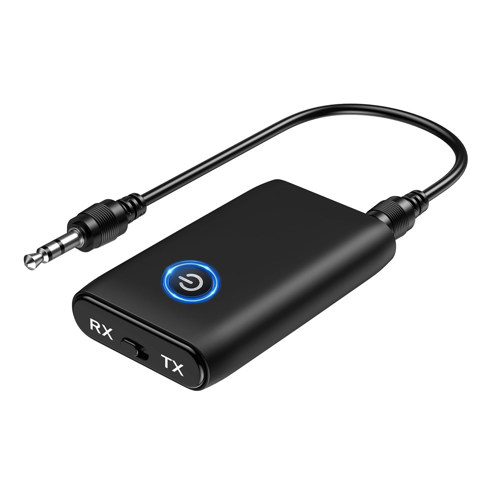 ORIA Ricevitore Bluetooth 5.3, Adattatore Aux Bluetooth Jack 3.5 mm, Chiamate In Vivavoce, Cancellazione del Rumore per Stereo/Altoparlanti/Cuffie Cablate, Ricarica di USB