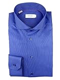 eton hemd weiß  Eton Slimfit Hemd, Royalblau Haifischkragen (40)