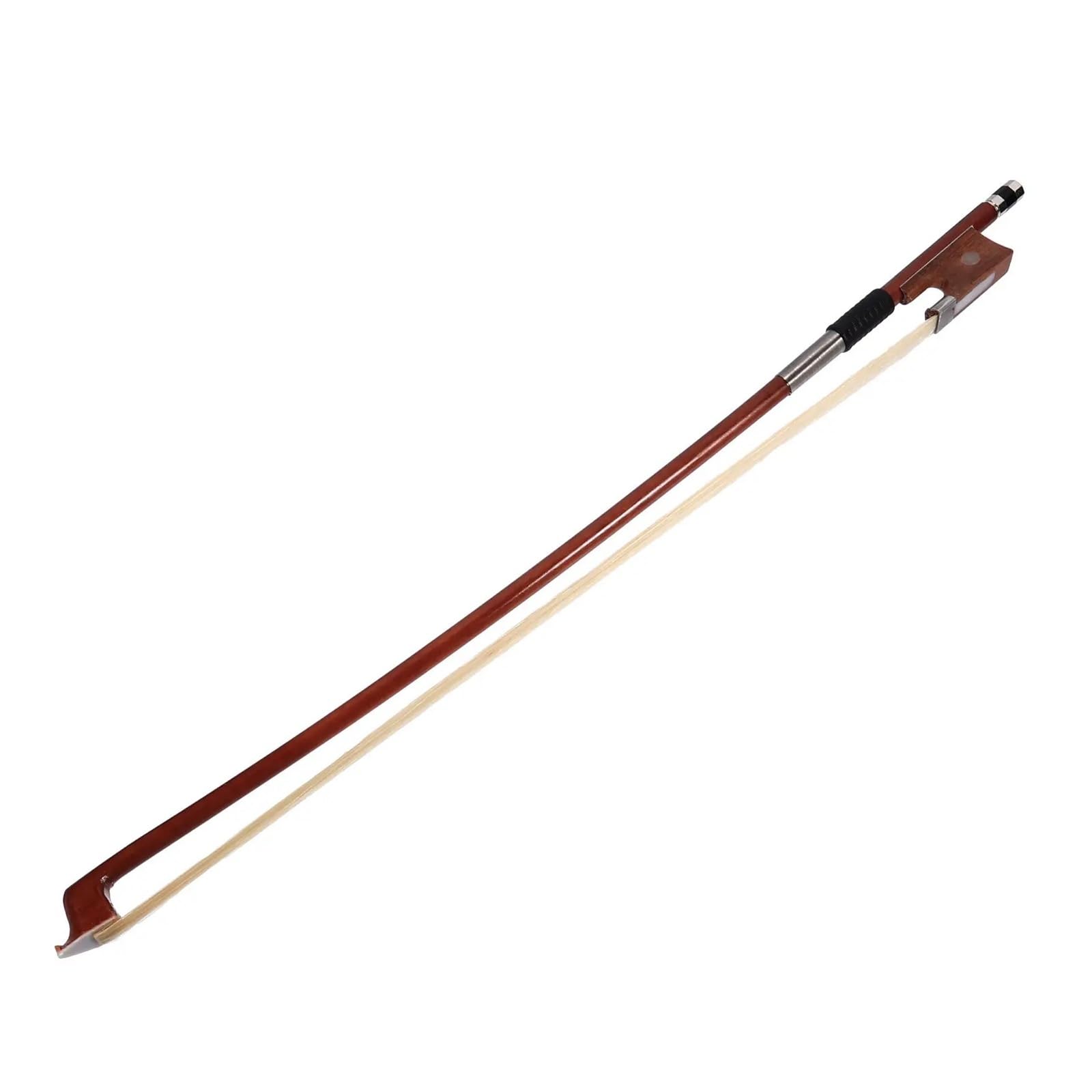 Arco for violino acustico di dimensioni 1/10, capelli di ricambio colorati a coda di cavallo for archi di strumenti musicali violini