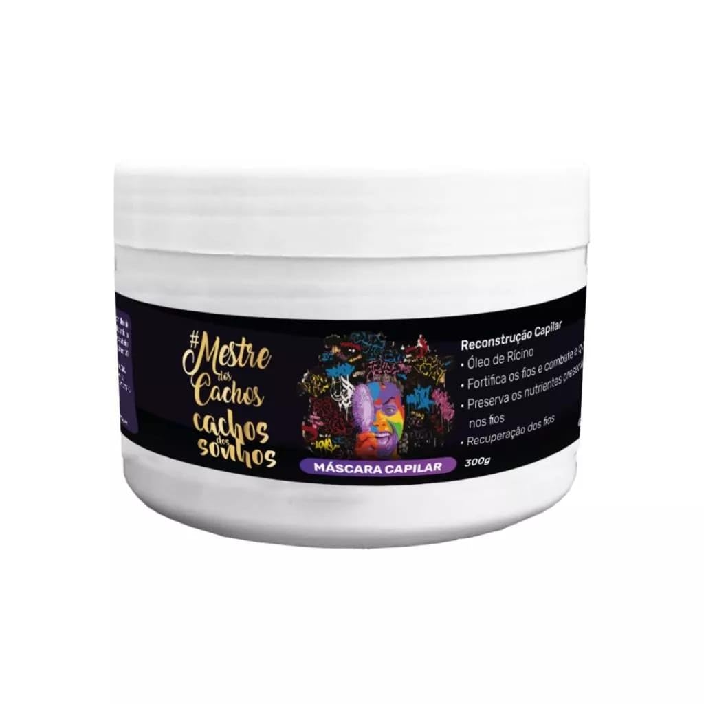 Kit Cachos Dos Sonhos 3x300ml + 1kg Mestre Dos Cachos/Linha Cachos Dos Sonhos