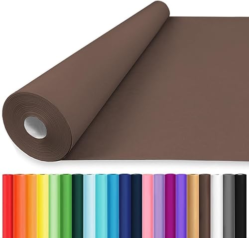 Vista 17 de Vanhench Rollo de Papel de Regalo Verde 17.5"×963" (80 1/4 PIES), Rollo de Papel Kraft Verde Artístico de Color Sólido para Manualidades, Papel
