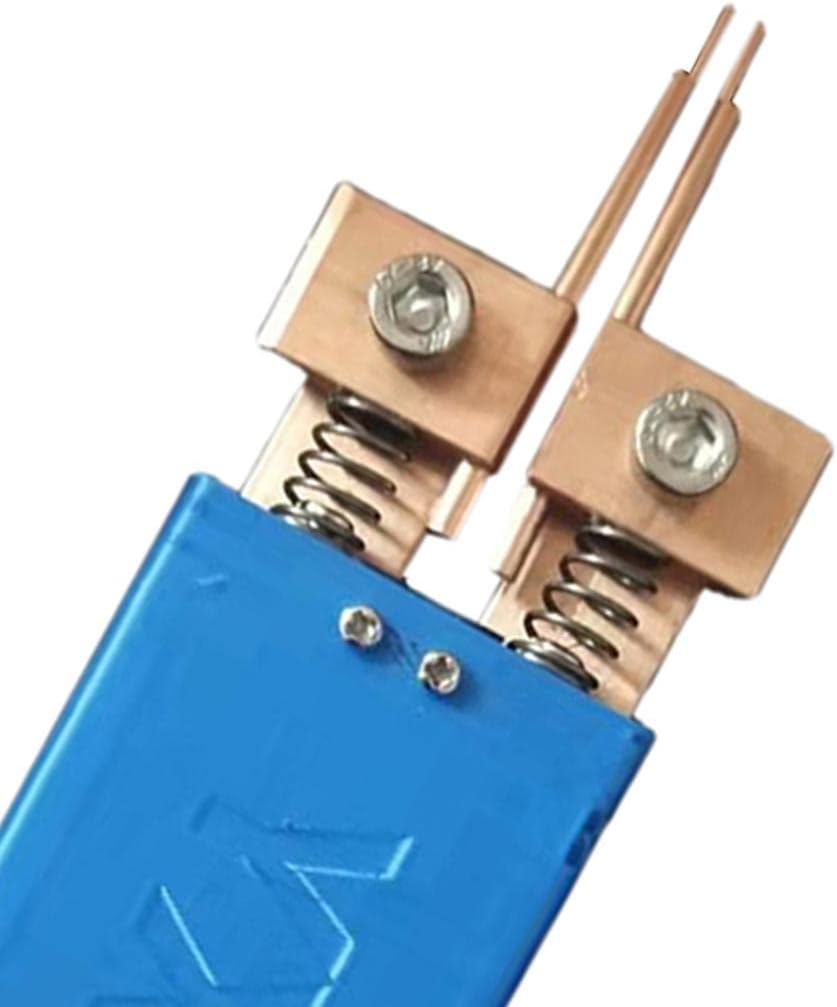 Adjustable Integrated Spot Welding Solder Pen 18650 Working Metal - DIY Hand-held Welder Kit with Built-in Switch - Blue