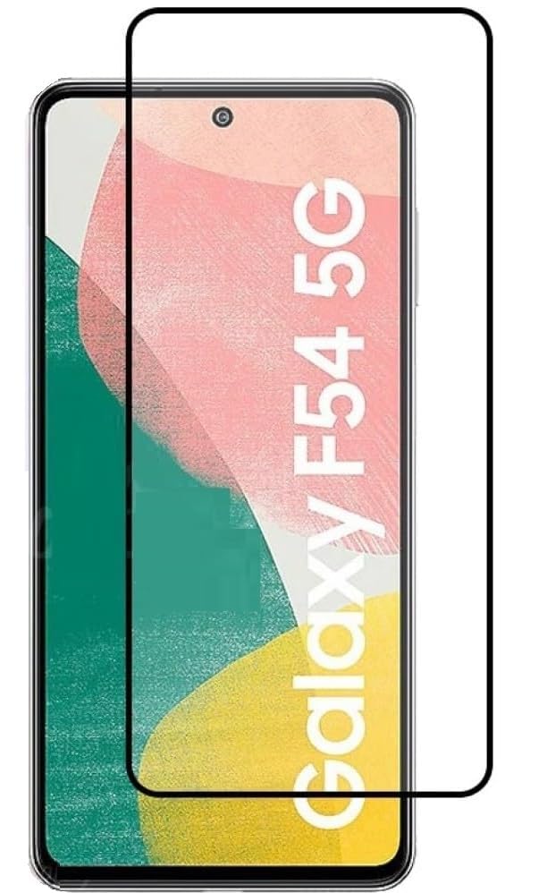 Image of DD SON Premium HD+ Tempered Glass Screen Protector Guard Compatible For Samsung Galaxy F54 / F55 / Samsung Galaxy M54 /M55 /M55s / Samsung Galaxy M52 5G / M53 | Edge to Edge Coverage With Easy installation kit for Smartphone