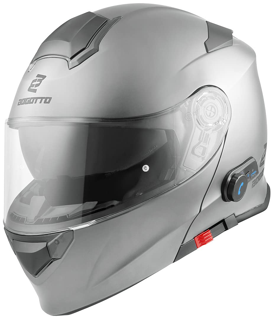 bogotto v271 motorcycle helmet BT Bluetooth Helmet, silber, XS e bike commuter bicycle helmet - Wiktionary, ADD EXTRA VISOR:CLEAR