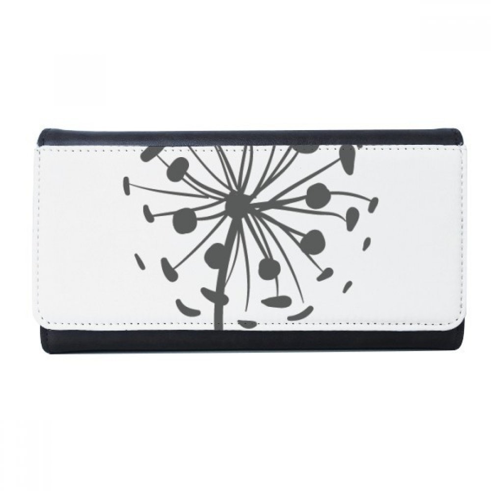 Portefeuille pissenlit silhouette rectangle, le cadeau multifonction idéal - 4