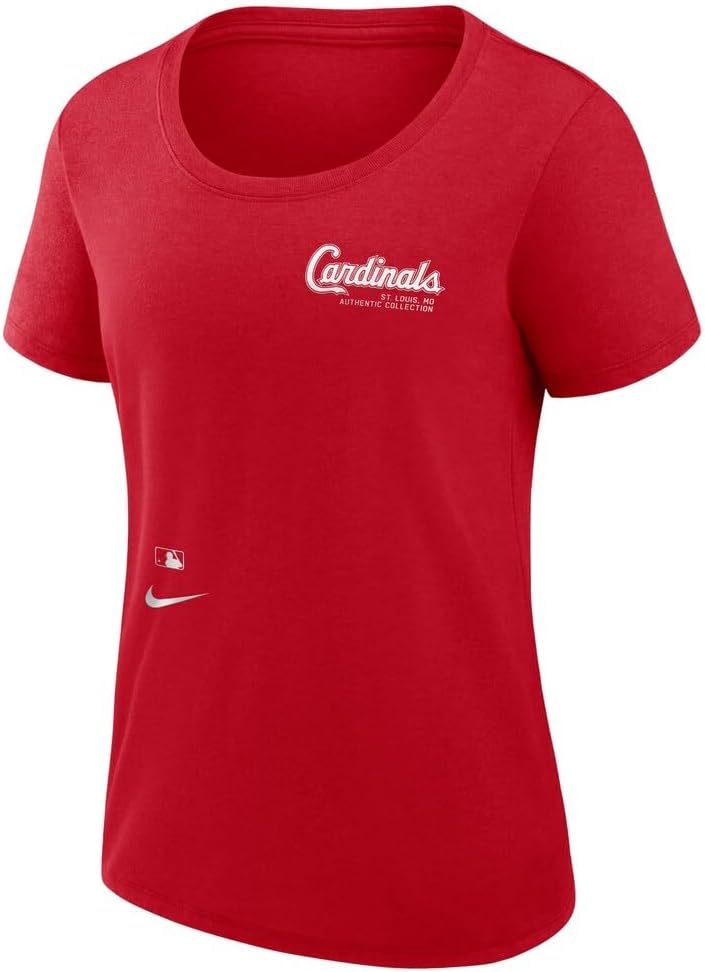 Women's MLB Authentic Collection Performance Scoop Neck Dri-Fit T-Shirt