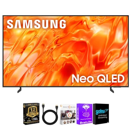 Image of Samsung 85 Inch Class QN70H Series 4K UHD Neo QLED Mini LED Smart TV with HDMI Cable, 12 Month CPS Warranty & Streaming Bundle, HDR Gaming TV, WiFi Entertainment Hub