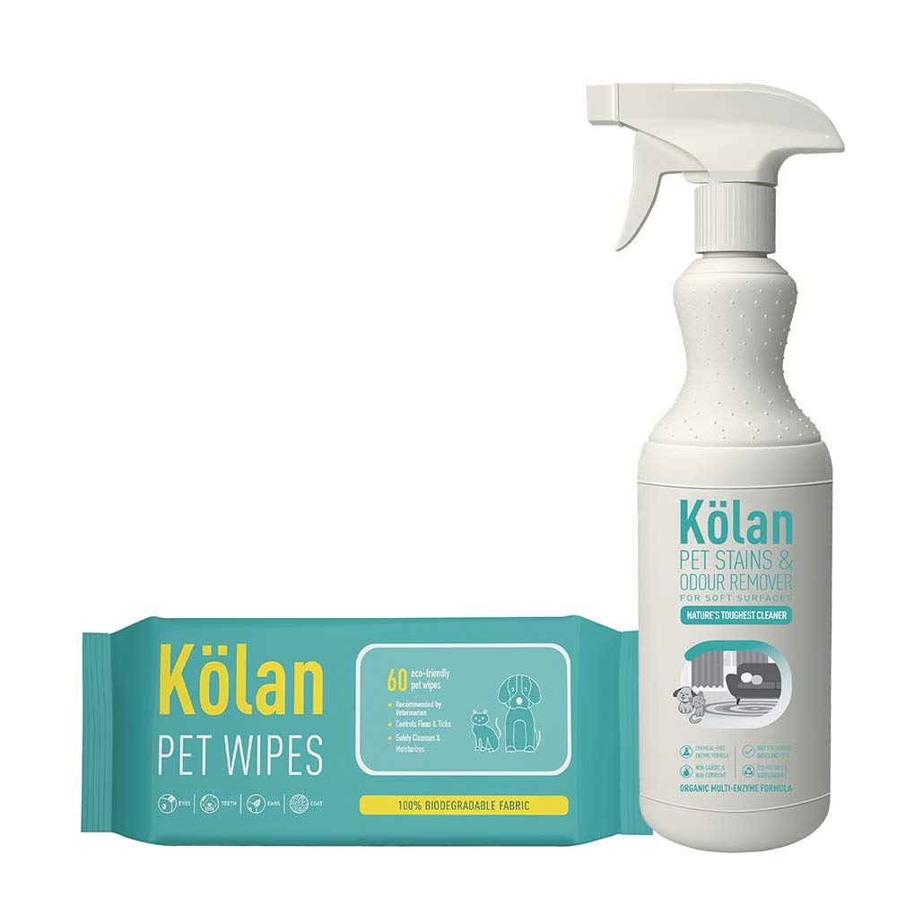 Kolan Eco-Friendly Pet Wipes Biodegradable Fabric+Pet Stains & Odour Remover for Soft Surfaces•Fragrance Free Grooming Wet Wipes for Pets • Eco-Friendly Organic 1Pack,700 ml,Variety Pack (B07Y21H9PF) Amazon Price History, Amazon Price Tracker