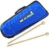 keepdrum MST04 1 Paar Schlägel + MB02 Glockenspiel Tasche für Sonor NG11