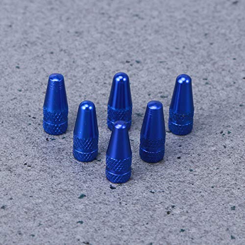 Cubiertas de válvula de bicicleta DECHOUS 6 piezas miniatura 6