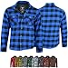 Produktbild BULLDT Herren Motorradhemd Holzfäller-Look Hemd, Größe:56/2XL, Farbe:Blau