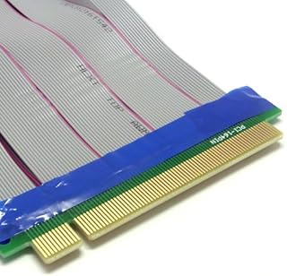 Sienoc PCI-Express PCI-E 16 X Tarjeta Elevadora Flexible Cinta Cable de extensión