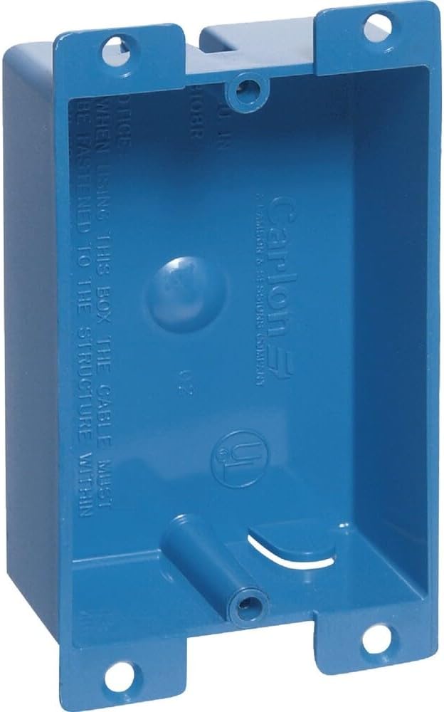 Thomas & Betts #b108r-upc 1g Old Work Shallow Box