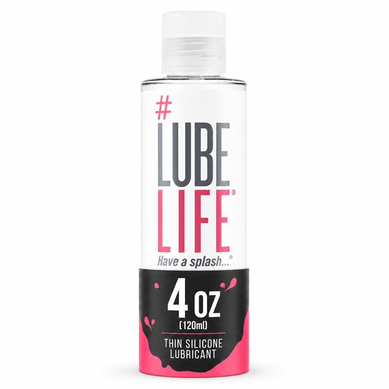 Lube Life Barely There Thin Silicone-Based Lubricant, Long Lasting, Water Resistant, Personal Lubricant for Men, Women and Couples, 4 Oz-image-30