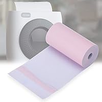 Vista 3 de 10 rollos de papel de impresión térmica de recibos, papel de impresora térmica de 2.283 in, imágenes claras y efectos de impresión suaves, ideal