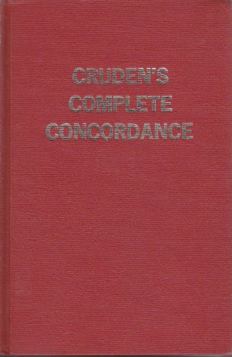 Cruden's Complete Concordance to the Old and Ne... B000GBVYJY Book Cover