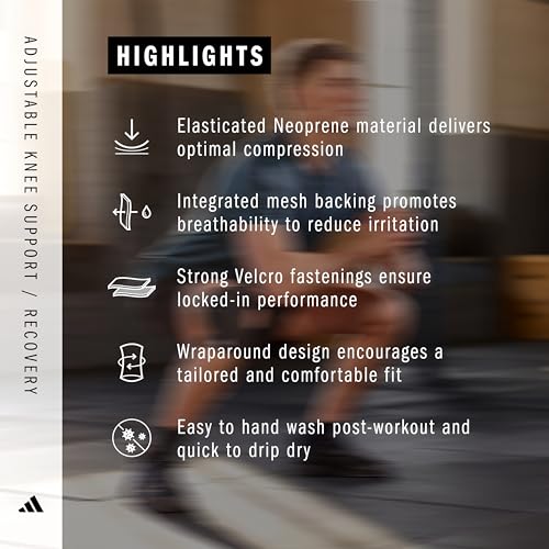 Genouillère de Recovery adidas Support de genou réglable - vue 8