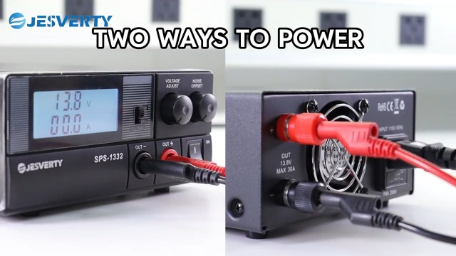 Universal Compact Bench Power Supply- 30 Amp Regulated Home Lab