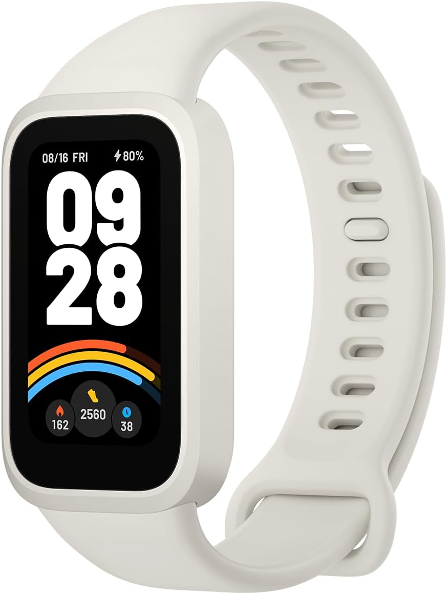 Xiaomi Band 9 Active Smartwatch, 18 Days of Continuous Use, 1.47 Inch TFT Display, 24 Hour Health Management, Chip Enhanced, Lightweight Design, Interchangeable Frame, Compatible with iPhone & Android