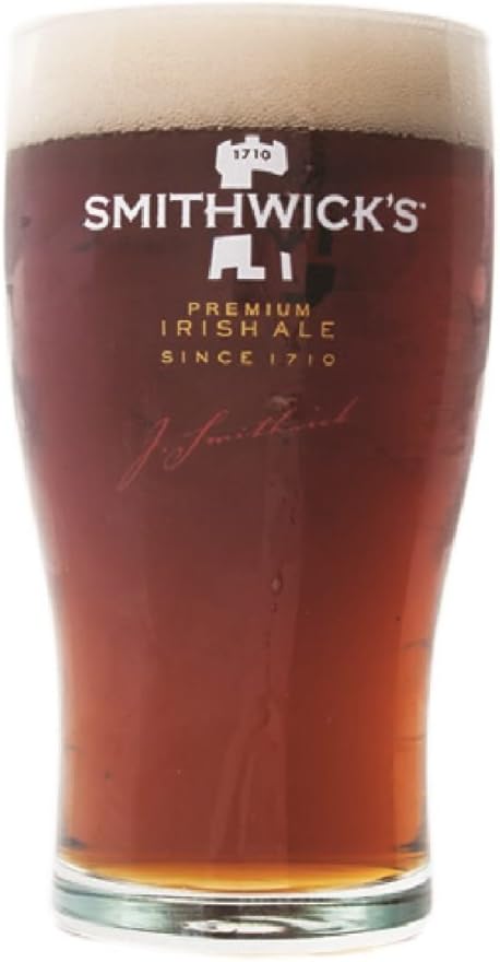 Smithwick's Irish Red Ale History of Smithwicks Pint Glass
