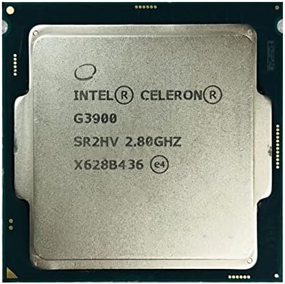 Hegem Intel Celeron G3900 2.8 GHz Dual-Core Dual-Thread 51W CPU Processor LGA 1151