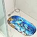 Produktbild QunWang Badematte PVC Material Küche Bodenmatte Dolphin 3D Duschmatten Für Kinder E-35 * 70CM