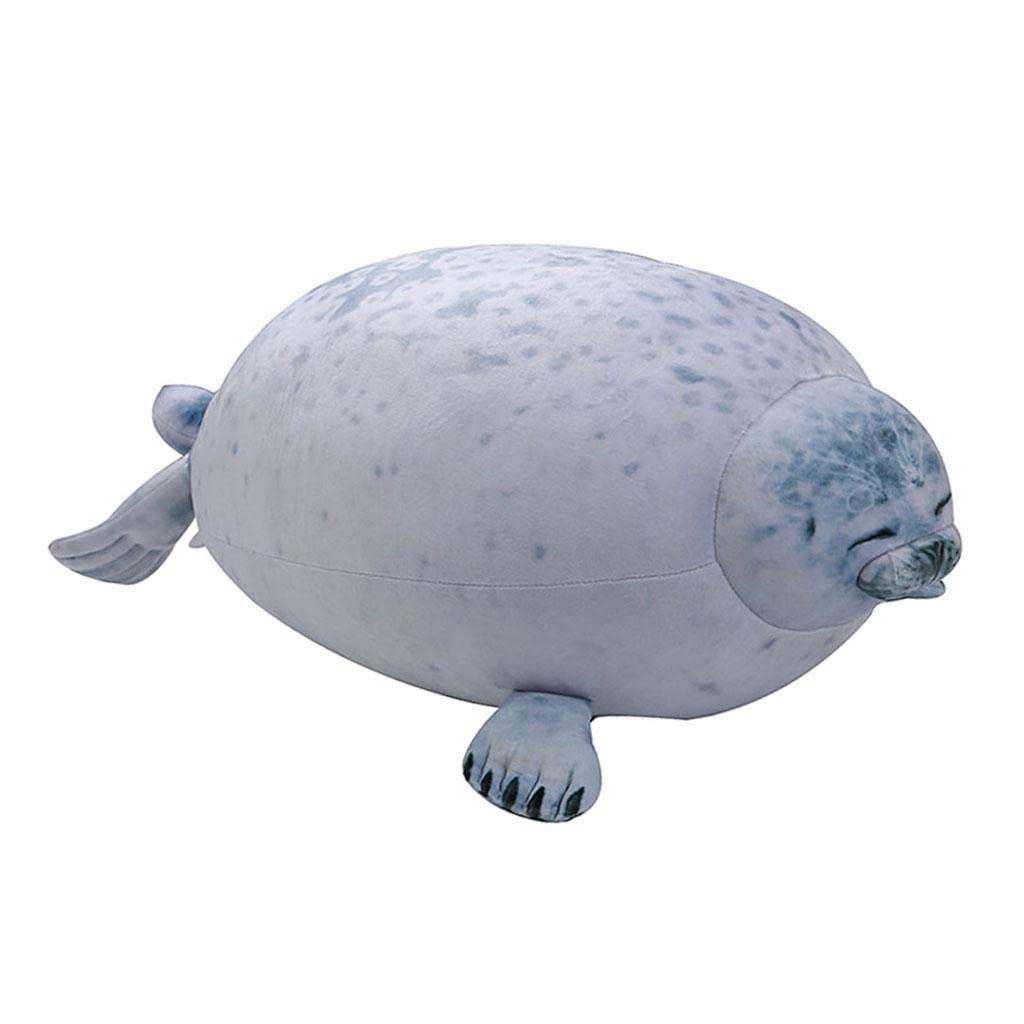 Seal Stuffed Jumbo Giant Large Animal Plush Pillow Toy Soft Doll 30cm White-image-36