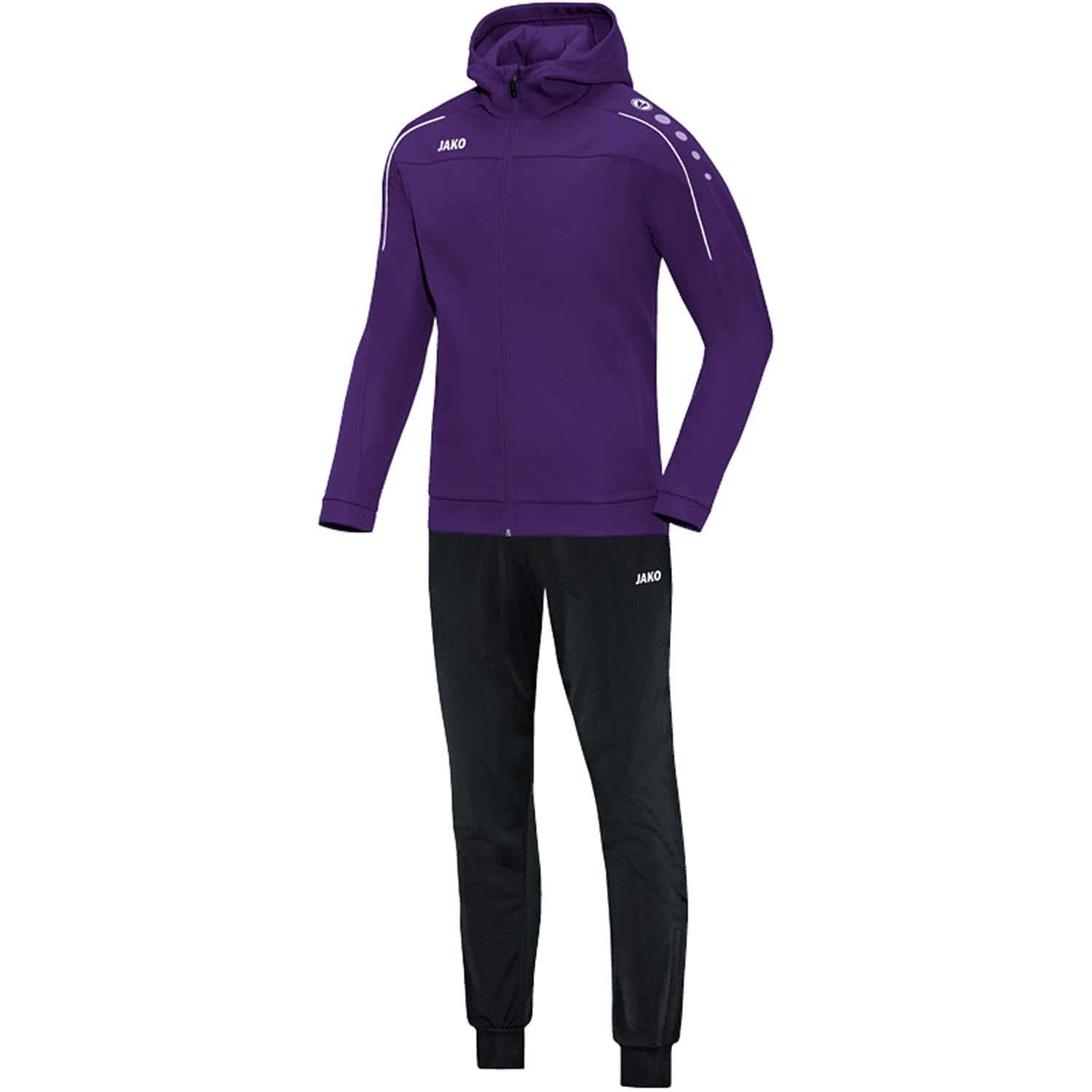 JAKO Survêtement Classico en Polyester avec Capuche Survêtement en polyester Femme