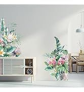 Milaosk Stickers Muraux Lianes Vertes 1.74m Autocollants