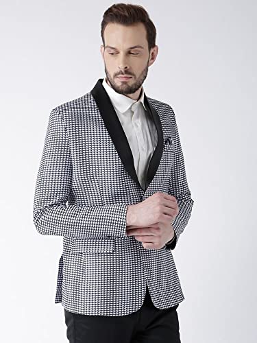 Image of hangup Men's Notch Lapel Regular Fit Blazer