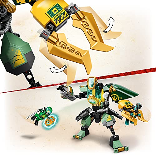 LEGO 71750 NINJAGO Lloyds Hydro-Mech, Unterwasser Set, Spielzeug für Jungen und Mädchen ab 7 Jahre mit 2 Ninja Mini… – Bild 3