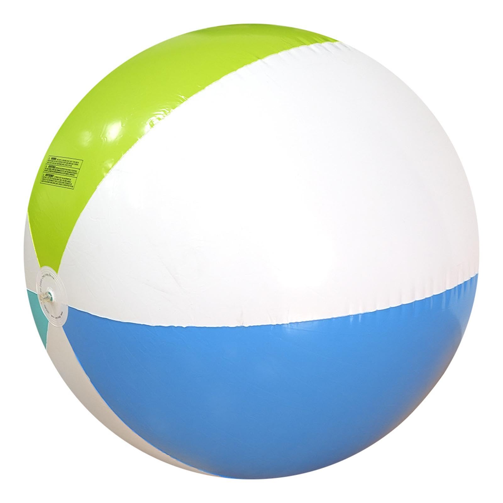 Riesiger Aufblasbarer Strandball (119 cm) – Schwimmbadball für Jungen Und Mädchen – Lustiger PVC Ball