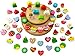 Rondure 300 pcs Mini Animal Erasers for Kids Bulk, Cute Food Heart Christmas Erasers for School Supplies, Homework Rewards