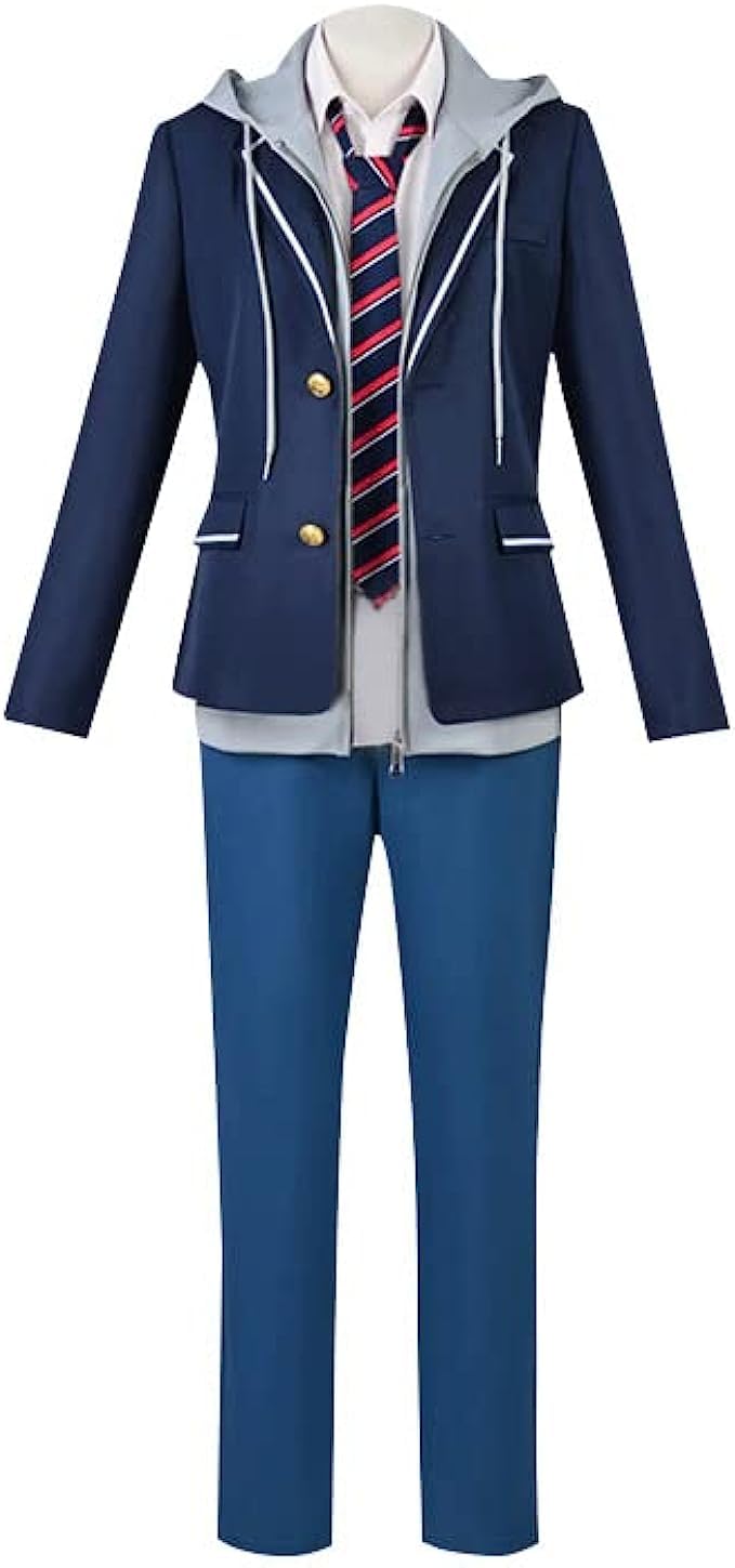 プロセカ 青柳冬弥 コスプレ ウィッグ 神山高校制服 セット Amazon.co.jp: [DCYCOS] プロジェクトセカイ カラフルステージ