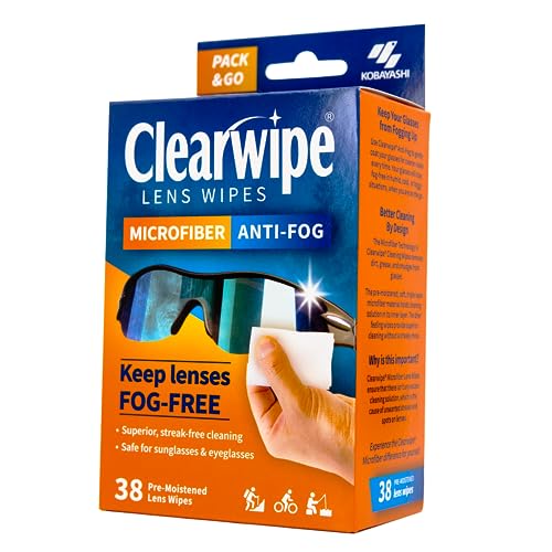 Clearwipe K060540 Anti-Fog Microfiber Lens Wipes cover