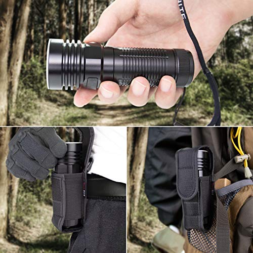 Thrunite Tc20 V2 Handheld Flashlight High 4068 Lumen, Usb C Rechargeable Waterproof Led Flashlight, 299 Meters Throw Bright Outdoor Light - Black Cw #TOP6