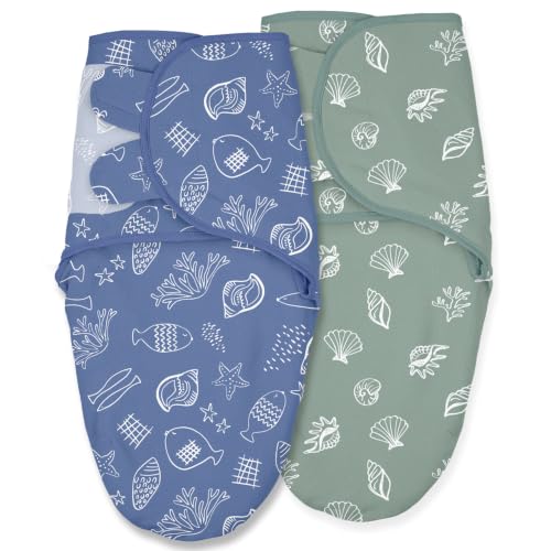 Image of Cotton Swaddles for Newborns, Baby Newborn Swaddle 0-3 Month