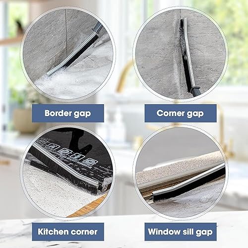 Image of Gap Cleaning Brush Multi-Purpose Door Window Track Deep Cleaning Brush Supplies，Bathroom Gap Cleaning Brush(Multi)(Pack of 1)