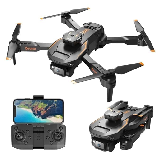 Fitija-Drone-with-4K-Camera-WiFi-FPV-1080P-HD-Dual-Foldable-RC-Drone-Altitude-Hold-Headless-Mode-Visual-Positioning-Auto-Return-App-Control-Multicolor-4 (B4)
