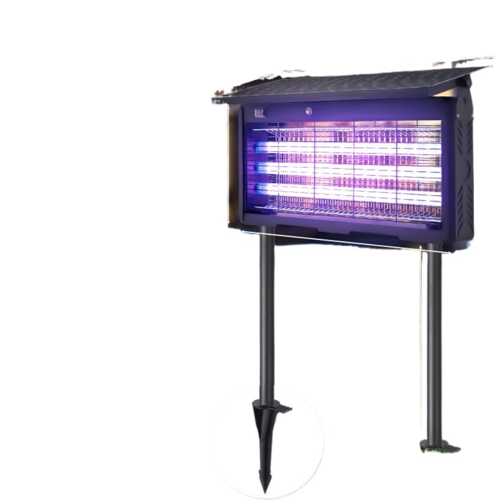 Lampada a energia solare anti-insetti – Lampada antizanzare da giardino impermeabile per esterni, illuminazione a LED per cortile per villa e patio, efficace soluzione repellente per insetti
