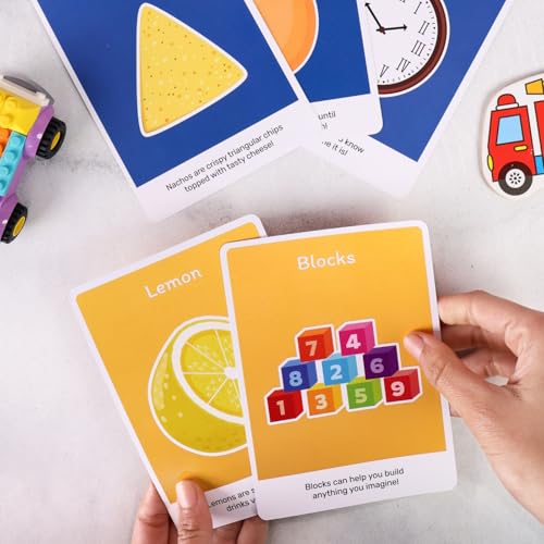 Image of 4-in-1 Flashcards for Kids (50 Cards) Screen-Free Learning for Toddlers (Ages 1-4) | Alphabets, Numbers, Shapes & Colors | India-Relevant Early Learning Cards | Tinymingle